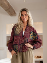 Load image into Gallery viewer, Linen Cotton ,Flowers Outwear Bohemian Jackets,Street Outerwear