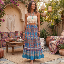Load image into Gallery viewer, Vocation Bohemian Beach Skirts ,Boho Skirt