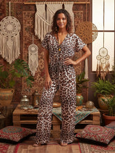 Load image into Gallery viewer, Leopard Print,Boho Bodysuit,Bohemian Rompers