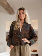 Load image into Gallery viewer, Linen Cotton ,Flowers Outwear Bohemian Jackets,Street Outerwear