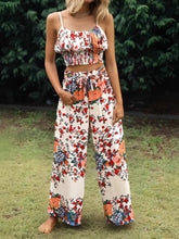 Load image into Gallery viewer, Multi Flower,Two Piece Suits,Boho Sets