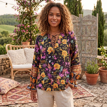 Load image into Gallery viewer, Multi Floral Printed,Bohemian Shirt ,Beach Shirts