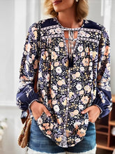 Load image into Gallery viewer, Floral Print ,bohemian Blouse ,Boho Shirts