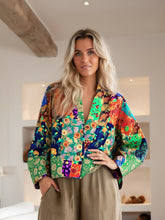 Load image into Gallery viewer, Linen Cotton ,Flowers Outwear Bohemian Jackets,Street Outerwear