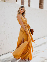 Load image into Gallery viewer, Boho Dress Robe, Bohemian Split Maxi Dresses