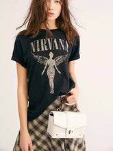 Load image into Gallery viewer, Boho Tees,Vintage T shirt ,NIRVANA
