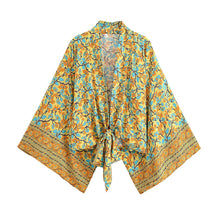 Load image into Gallery viewer, Bohemian Kimono, Boho Bikini Cover-ups