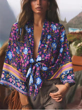 Load image into Gallery viewer, Bohemian Kimono, Boho Bikini Cover-ups