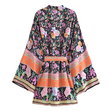 Load image into Gallery viewer, Bohemian Kimono,Boho Bikini Cover-ups,Beauty Floral