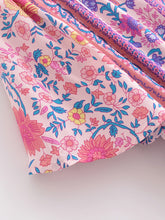 Load image into Gallery viewer, Maxi Dress, Boho Dress,Pink Floral Print