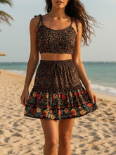 Load image into Gallery viewer, Gypsy Floral 2 Pieces Sets,Rayon Cotton Boho Sets