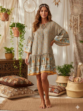 Load image into Gallery viewer, Mini Dress, Boho Sundress,Bohemian Cover-ups