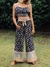 Load image into Gallery viewer, Floral Print,Long Pants and Tops ,Boho Sets