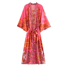 Load image into Gallery viewer, Star and Moon,Bohemian Kimono,Boho Cover-ups