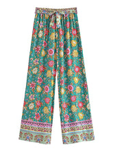 Load image into Gallery viewer, Floral Two Piece Suits,Bohemian 2 Pieces Outfits,Boho Sets