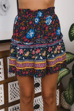 Load image into Gallery viewer, Floral Printed,Boho Skirt ,Bohemian Mini Skirts