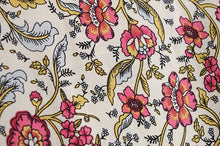 Load image into Gallery viewer, Multi Floral Print ,tie Neck ,Boho Maxi Dresses