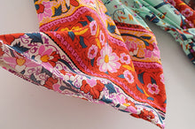 Load image into Gallery viewer, Bikini Cover-Ups,Boho Kimono Robe,Peacock Floral Print