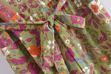 Load image into Gallery viewer, Multi floral print ,Boho Dress,Bohemian Maxi sundress