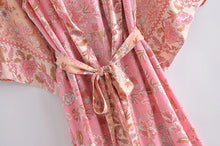 Load image into Gallery viewer, Vintage Ethnic Printed Bohemian Kimono Cardigan Cover-Up