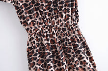 Load image into Gallery viewer, Leopard Print,Boho Bodysuit,Bohemian Rompers