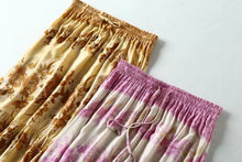 Load image into Gallery viewer, Boho Skirt, Midi Skirt, Wild Flower