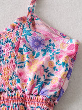 Load image into Gallery viewer, Pink Floral Print, Two Piece Outfits ,Boho Sets