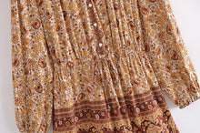 Load image into Gallery viewer, Floral Print,Bohemian Playsuits ,Boho Jumpsuits Bodysuit