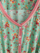 Load image into Gallery viewer, Mini Dress, Boho Sundress,Front Button Ruffles