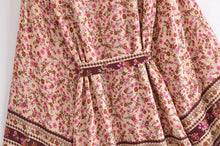 Load image into Gallery viewer, Ave Floral,bohemian Robe,Boho Kimono