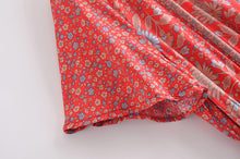 Load image into Gallery viewer, Floral Print , Bohemian Maxi Dress,Boho Sundress