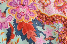 Load image into Gallery viewer, Bikini Cover-Ups,Boho Kimono Robe,Peacock Floral Print