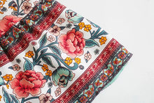 Load image into Gallery viewer, Boho Dress,Off Shoulder Sundress,Beach Midi Dress