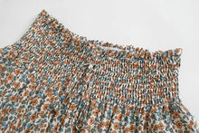 Load image into Gallery viewer, Floral Print , Bohemian Skirt ,Boho Maxi Skirts