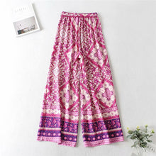 Load image into Gallery viewer, Boho Sets, Long Pants and Tops, Wild Flower