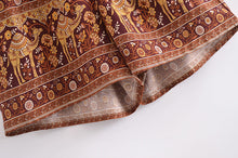 Load image into Gallery viewer, Floral Print,Bohemian Playsuits ,Boho Jumpsuits Bodysuit