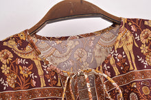 Load image into Gallery viewer, Floral Print,Bohemian Playsuits ,Boho Jumpsuits Bodysuit