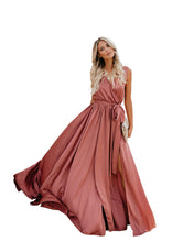 Load image into Gallery viewer, Boho Dress Robe, Bohemian Split Maxi Dresses