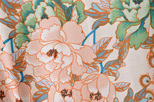 Load image into Gallery viewer, Peacock Floral Print , Bohemian Kimono,Boho Robe Kimono