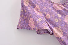 Load image into Gallery viewer, Floral print , Bohemian mini dress,Boho dresses