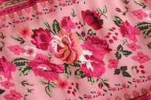 Load image into Gallery viewer, Maxi Dress, Boho Sundress,Off Shoulder Sashes