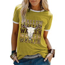 Load image into Gallery viewer, Wallen Vintage Print,Short Sleeve T-Shirt