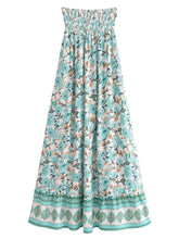 Load image into Gallery viewer, Floral Print,High Low Bohemian Skirt,Boho Skirts