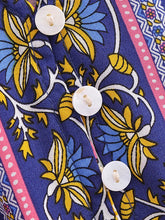 Load image into Gallery viewer, Green Floral Print ,Bohemian Maxi Dress,Boho Dress