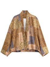 Load image into Gallery viewer, Linen Cotton ,Flowers Outwear Bohemian Jackets,Street Outerwear