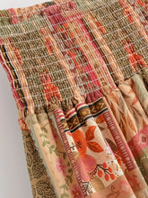 Load image into Gallery viewer, Bohemian High Low Maxi Skirt Smocked Elastic Beach Vacation Skirts