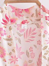 Load image into Gallery viewer, Bohemian Kimono, Boho Bikini Cover-ups,Multi Floral