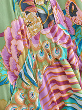 Load image into Gallery viewer, Boho Maxi Dresses, Bohemian Dress, Peacock Floral