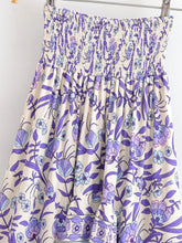 Load image into Gallery viewer, Floral Print, Irregular Sexy High Low , Boho Maxi Skirts