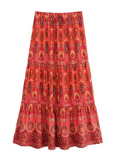 Load image into Gallery viewer, Vocation Bohemian Beach Skirts ,Boho Skirt